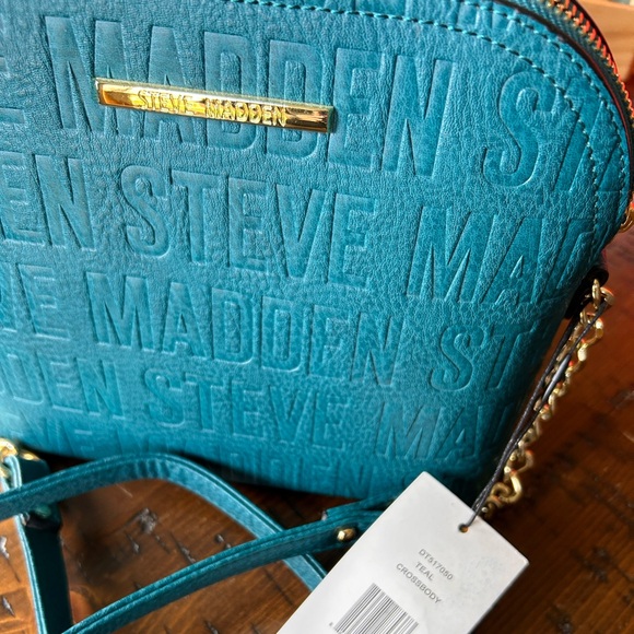 Steve Madden Teal Crossbody Purse NWT - Picture 5 of 6